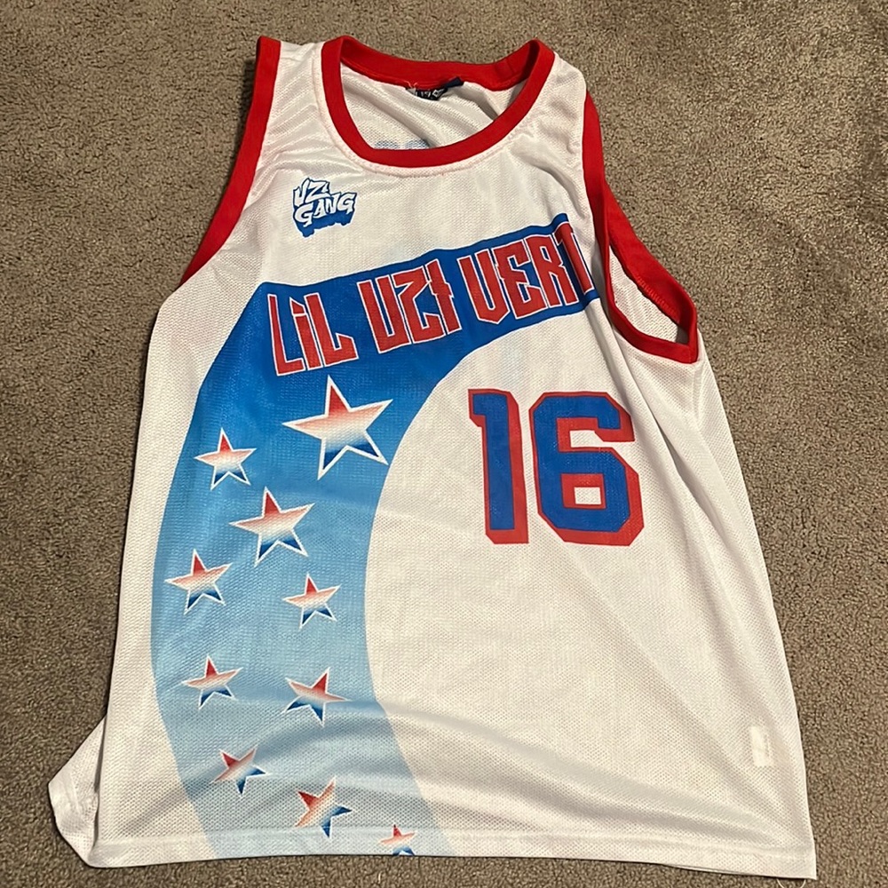 Lil Uzi vert luv is rage album limited edition jersey